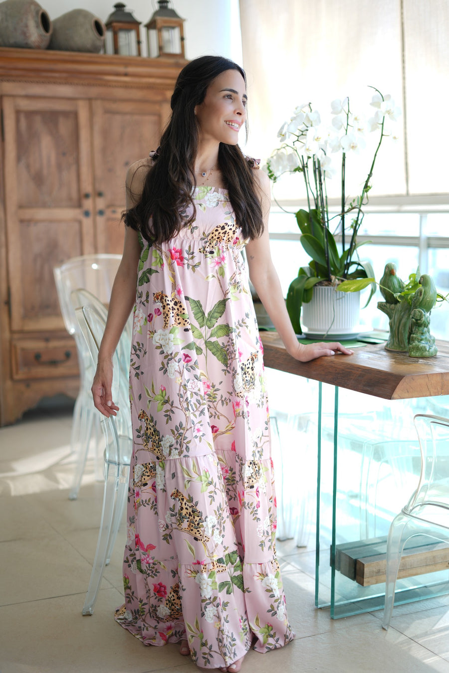 Selva Rosa Vestido