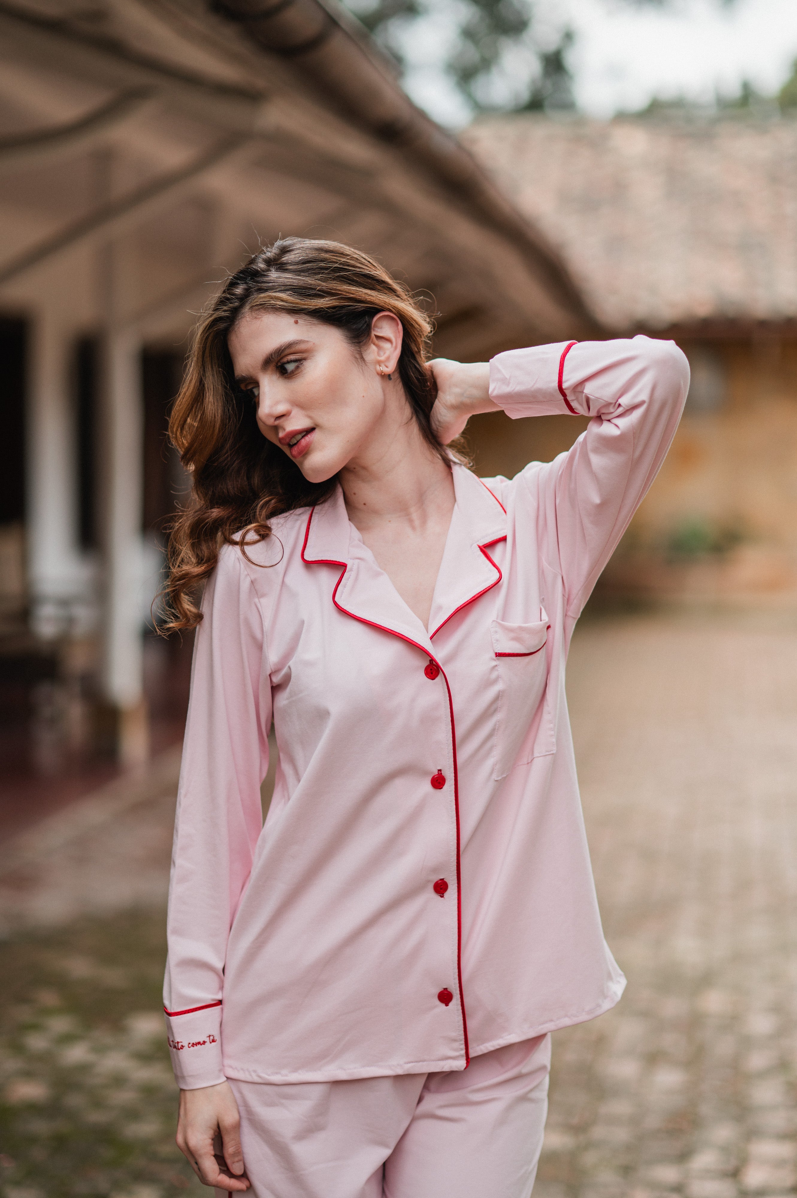 Pijama Mamá Rosa – Edición Especial Bordada