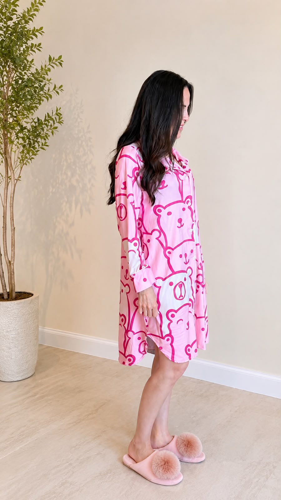 Pink Bear Camisón