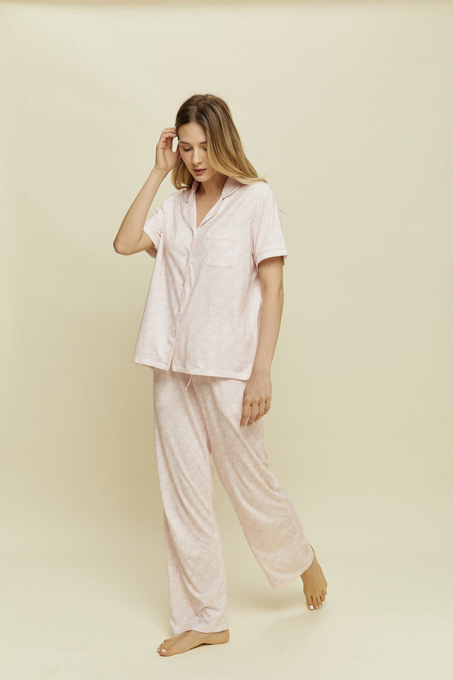 Mara Rosé Chaqueta y Pantalón