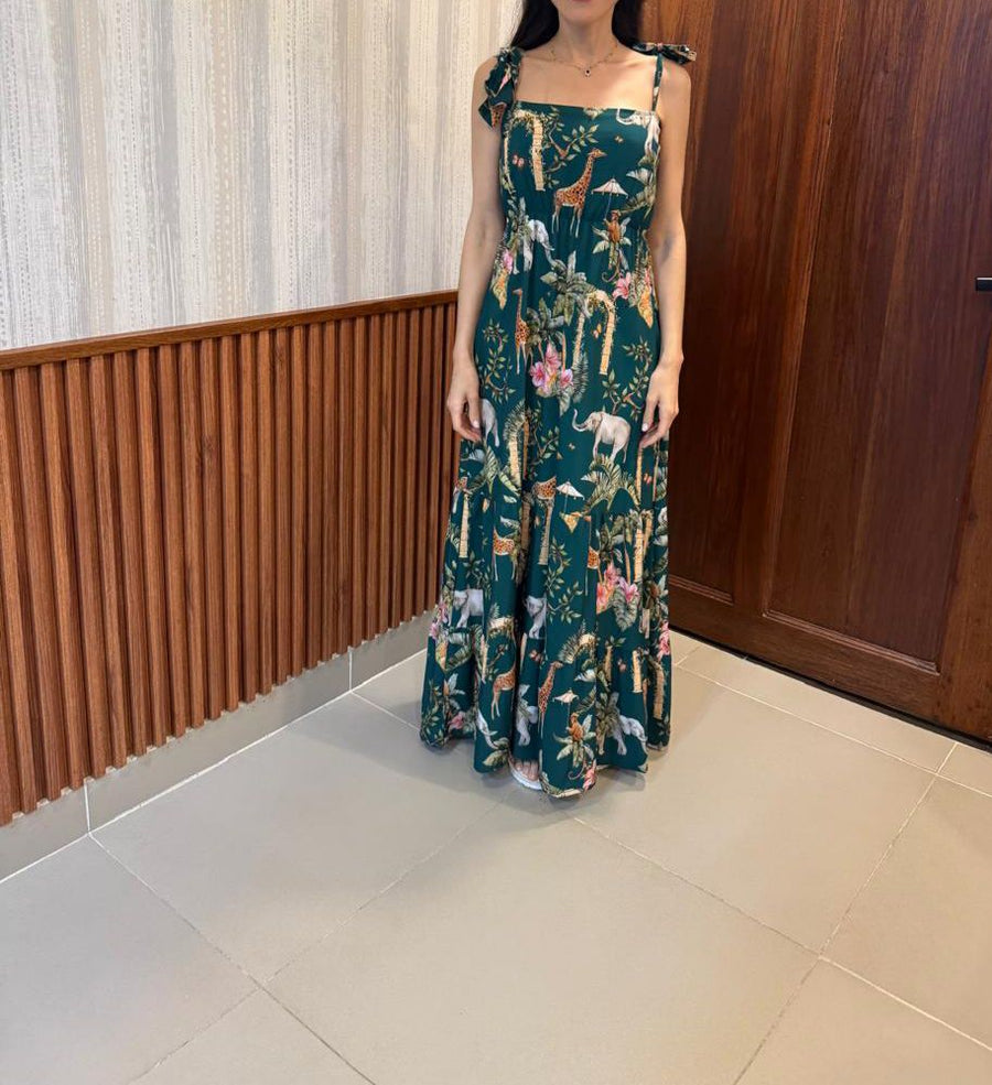 Selva Hindu Jade Vestido